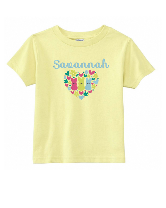 Easter Peeps toddler tee