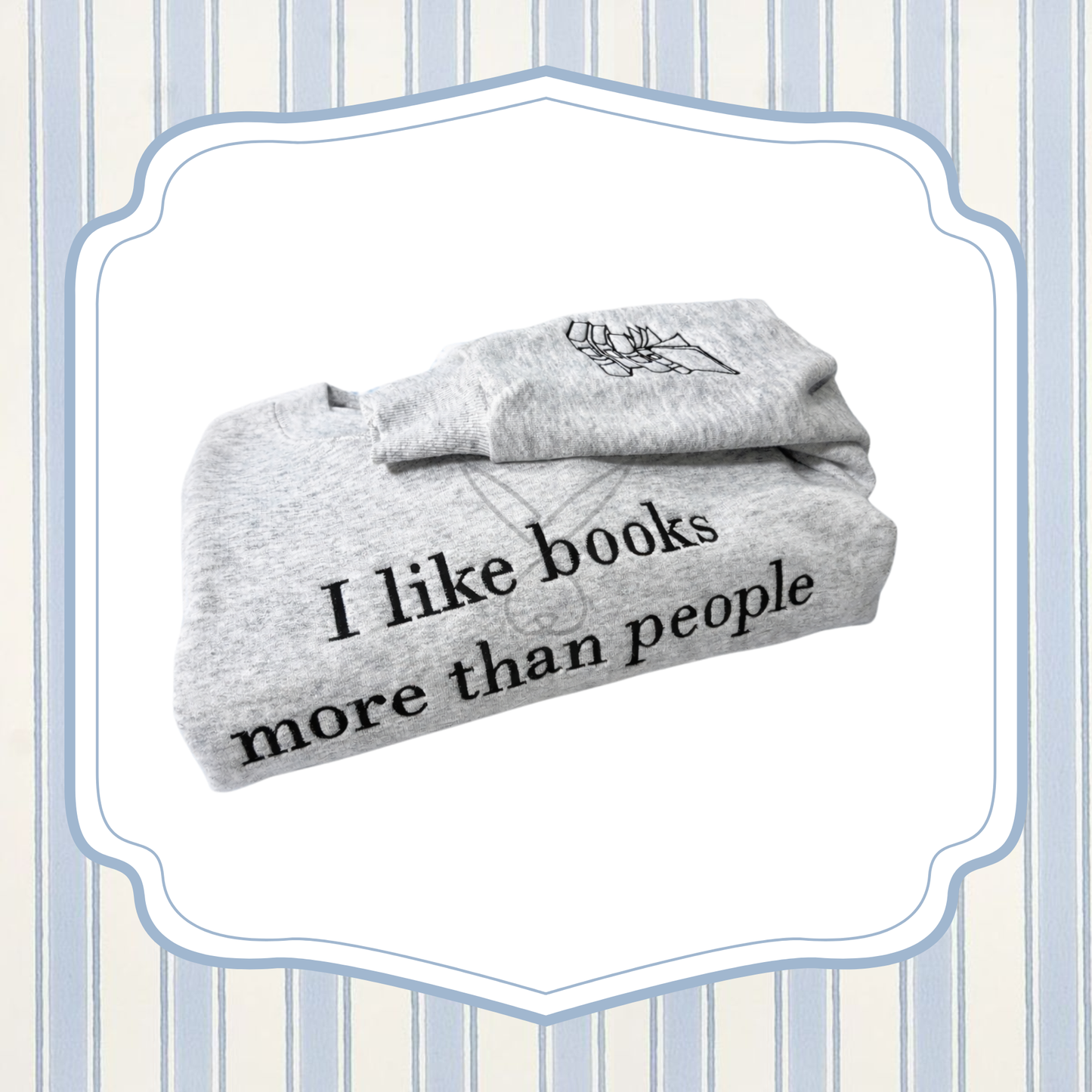 I like books more than people