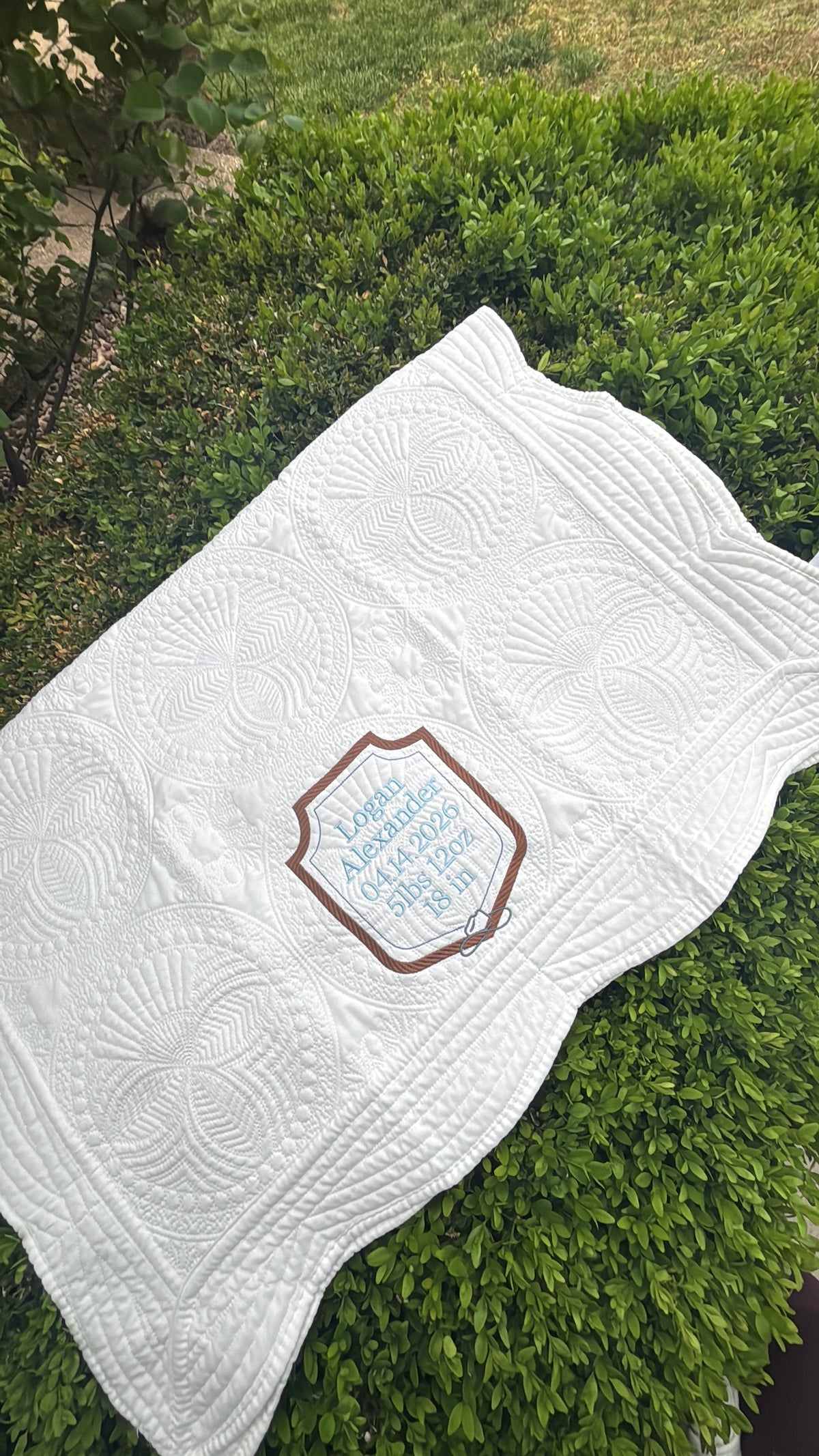Western Rope Cowboy Icon Quilt