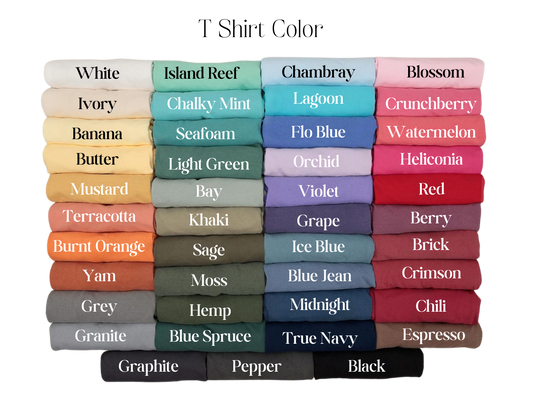 School Supply Art Teacher Appreciation Tee