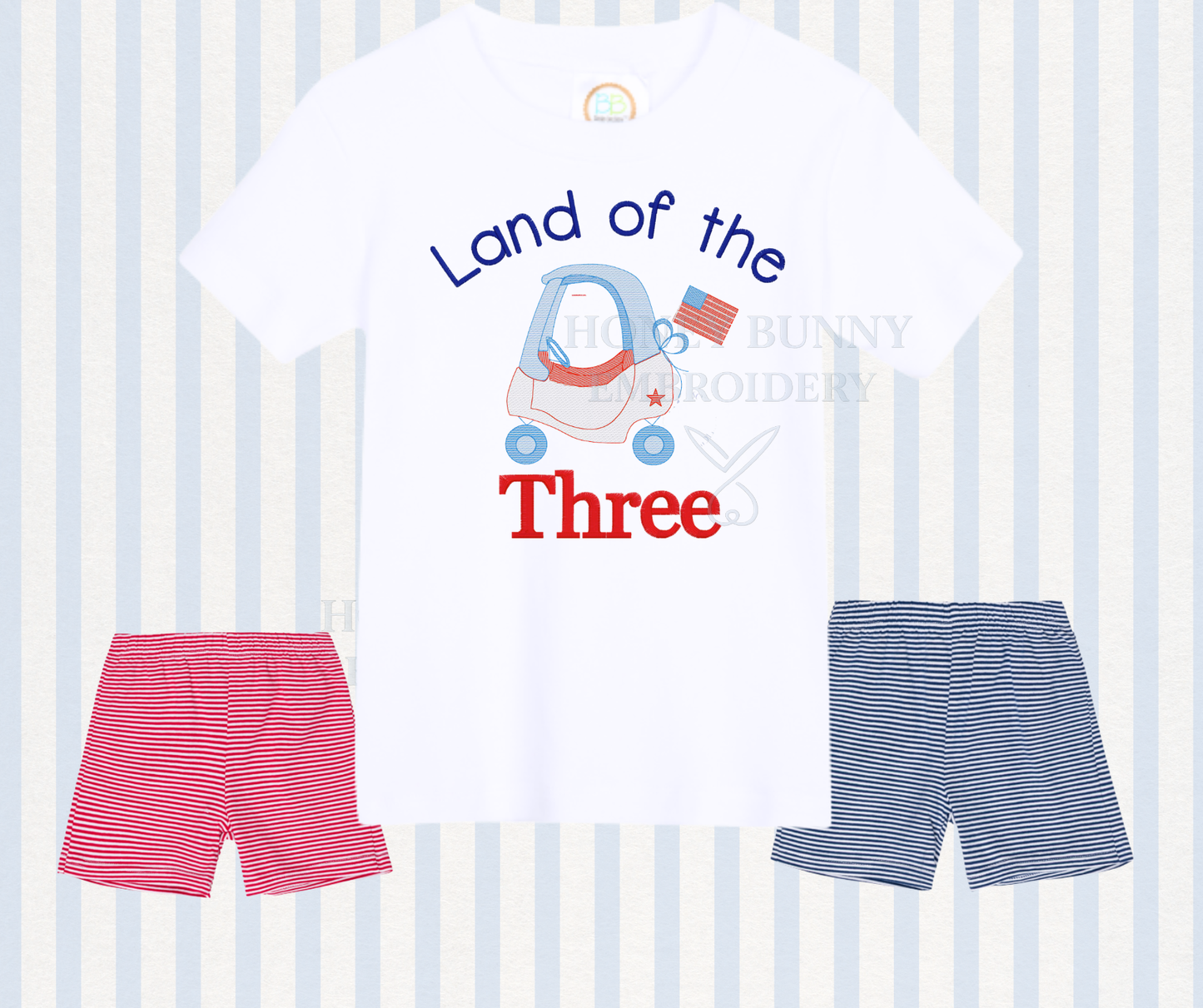 Cozy Coupe Land of the Three Tee