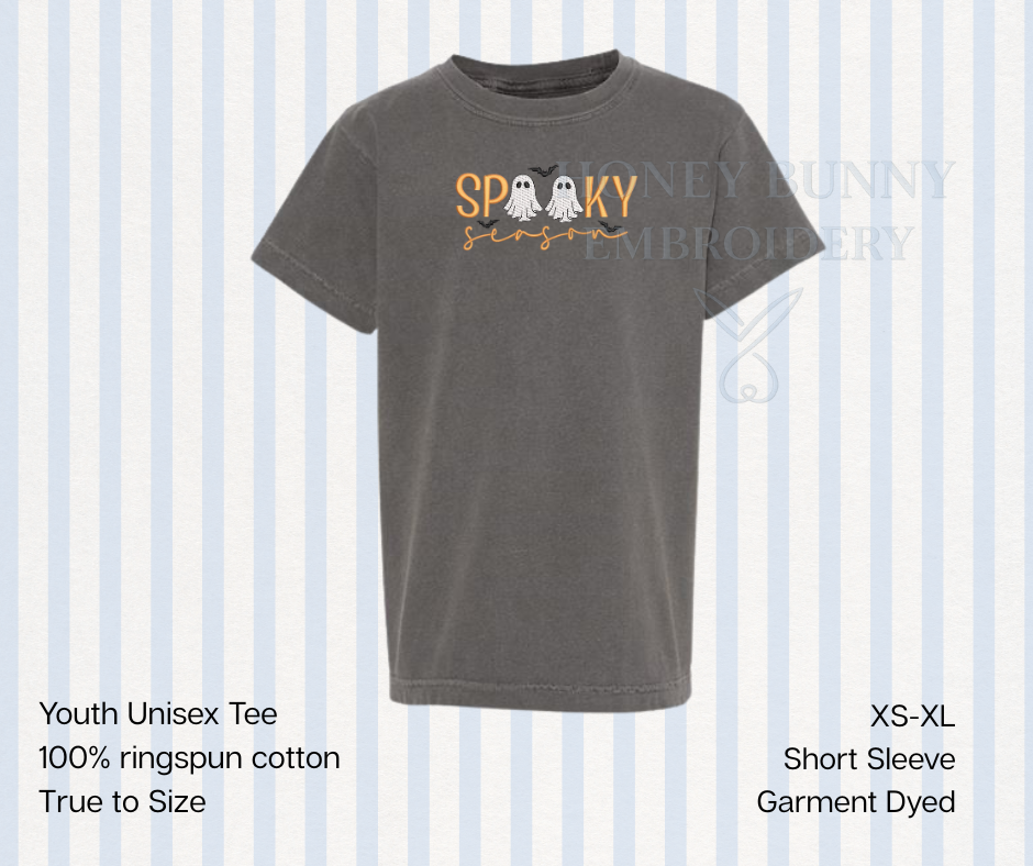 Spooky Season Comfort Colors Kids Tee