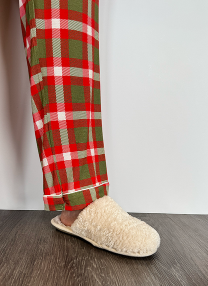 Traditional Plaid Pajama Pant