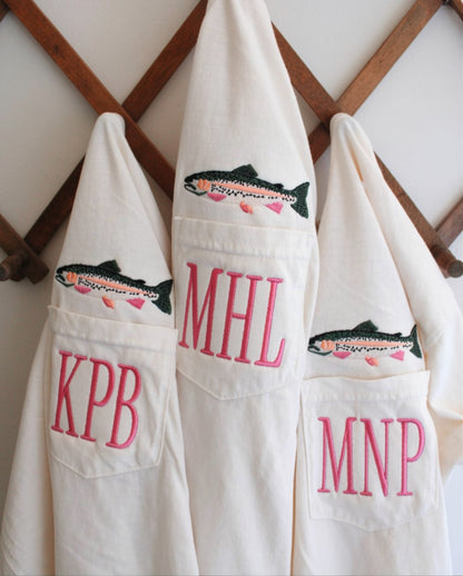 Trout Monogram Tee