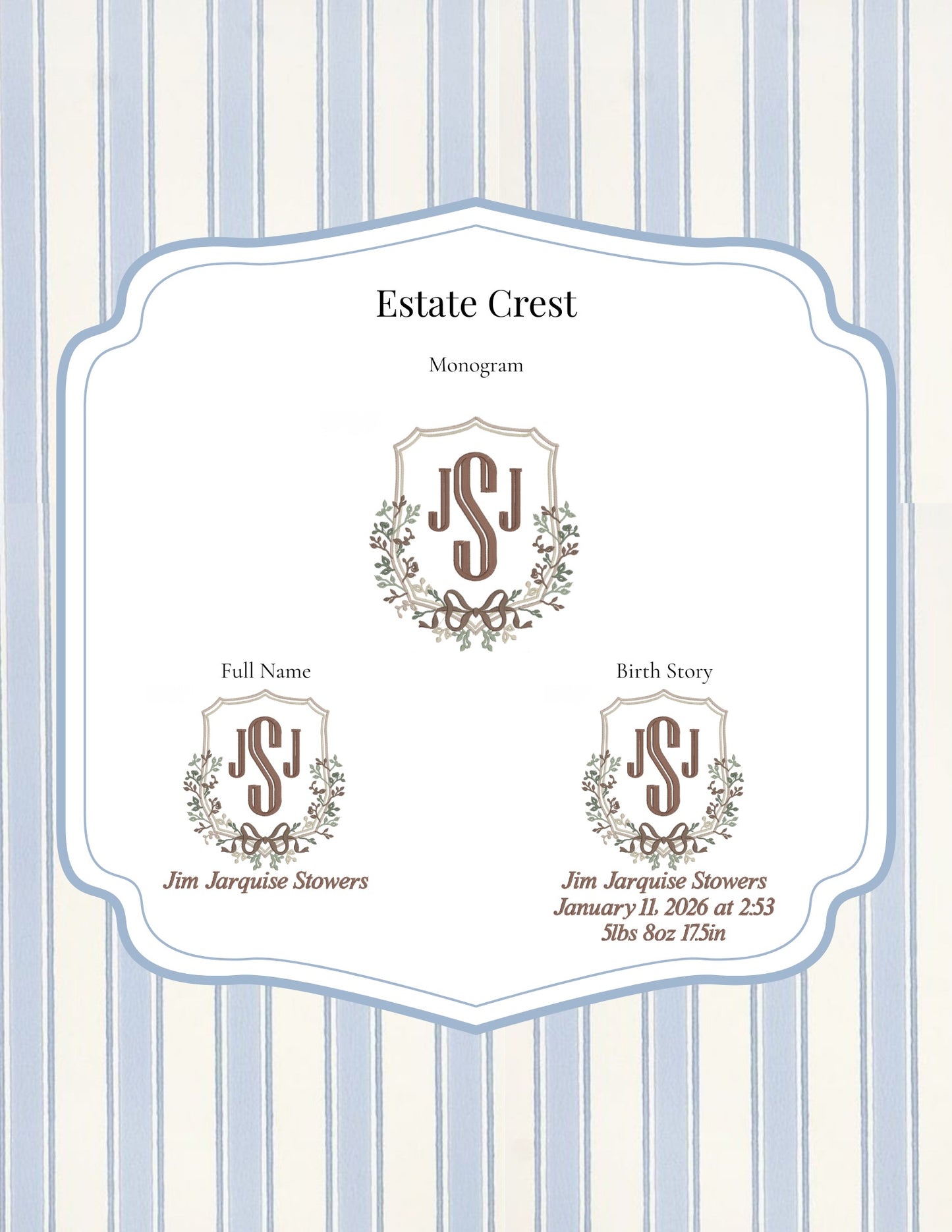 Signature Estate Baby Quilt
