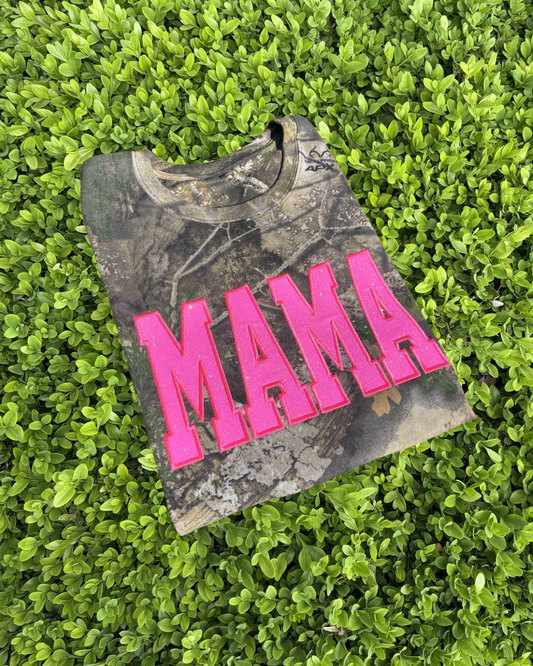 Real Tree Mama Glitter Tee