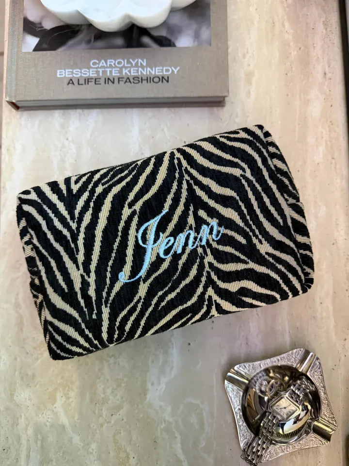 Zebrini Vanity Pouch
