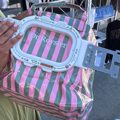 Waterproof Striped Tote