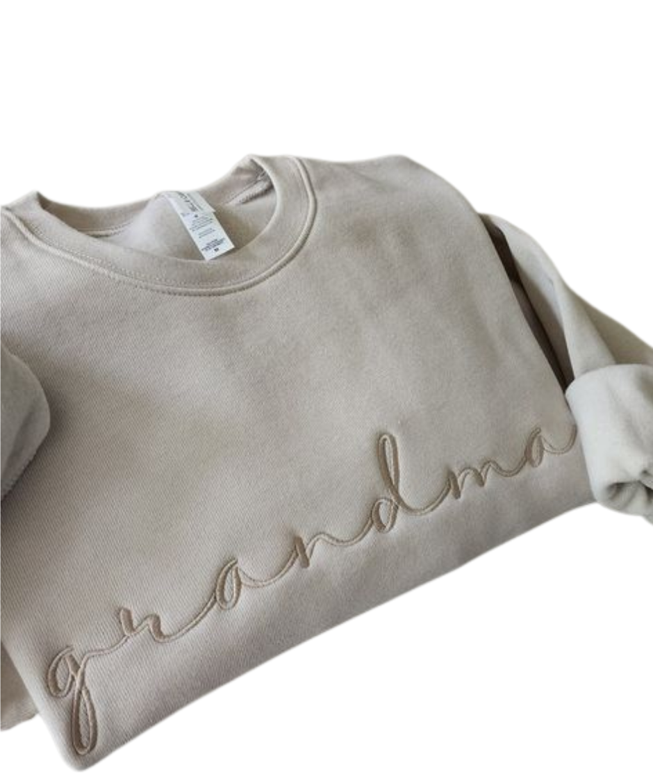 Bridal Snuggle Script Pullover | Custom Name