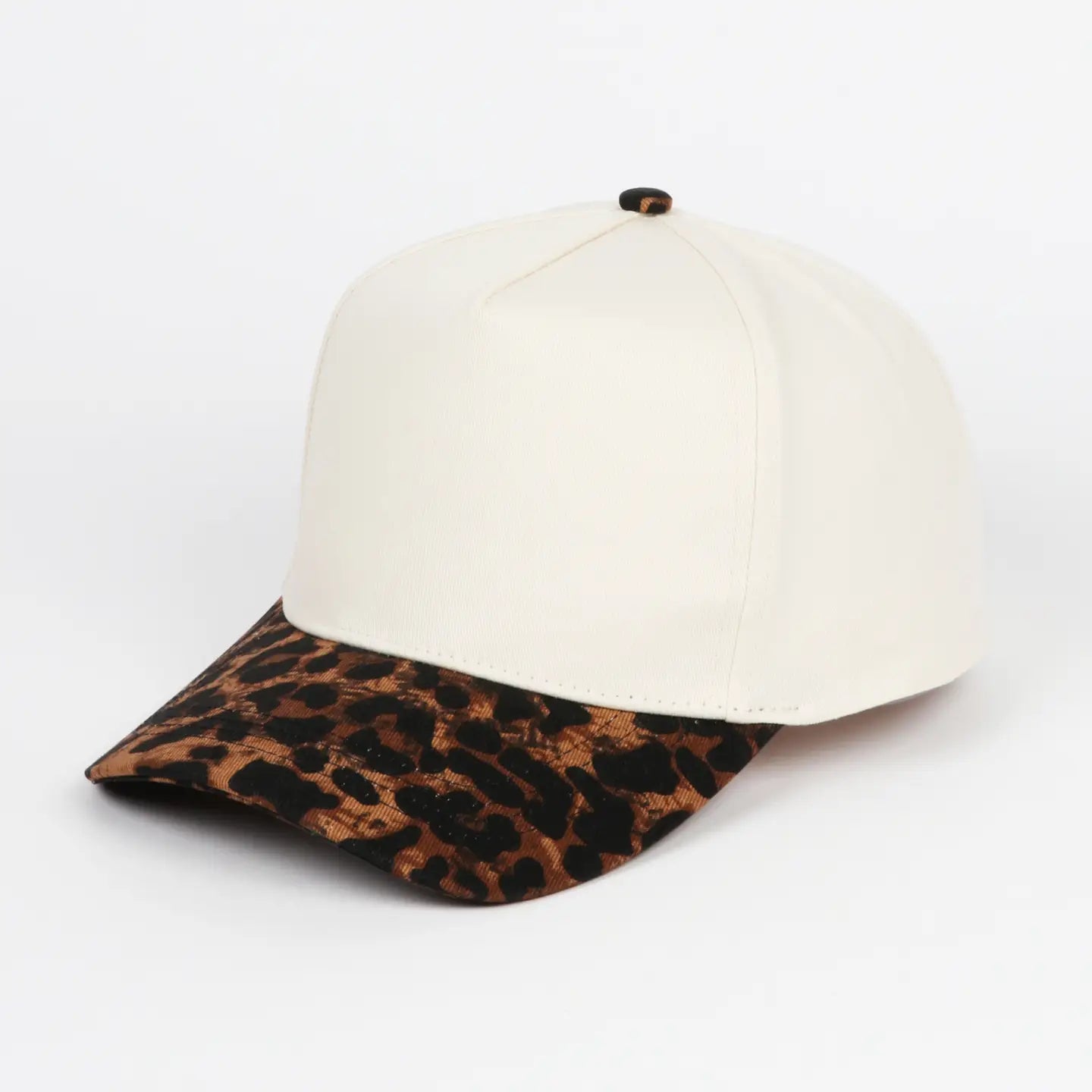 Bold Leopard Print Bill Hat