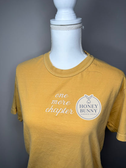 One More Chapter Embroidered Tee