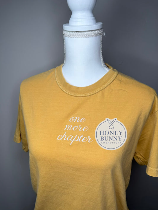 One More Chapter Embroidered Tee