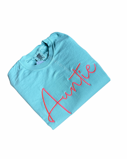 Your Title Large Script Tee