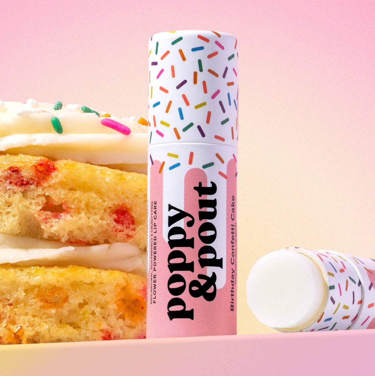 Lip Balm, Birthday Confetti Cake