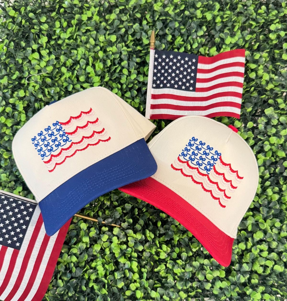 Scallop Flag Hat