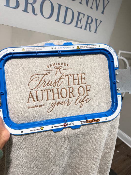 Trust the Author of Your Life