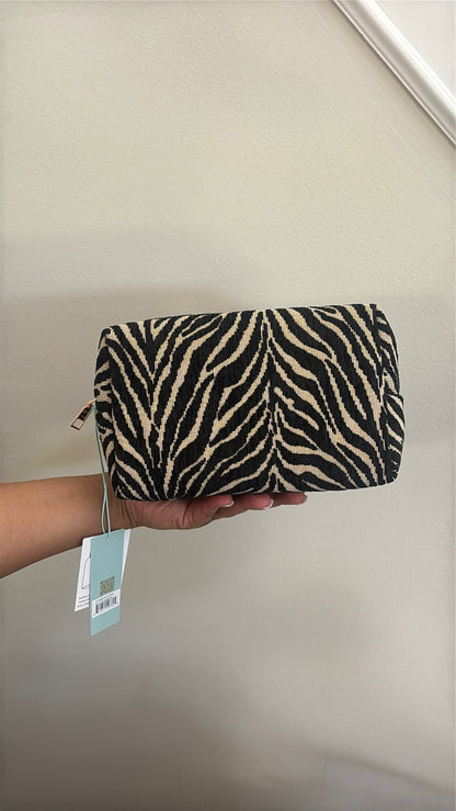 Zebrini Vanity Pouch