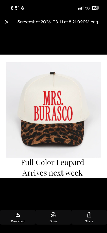 Mrs. Customizable Trucker Hat