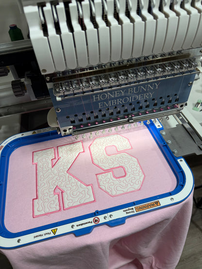 Kansas Quilt Stitch Appliqué Crewneck
