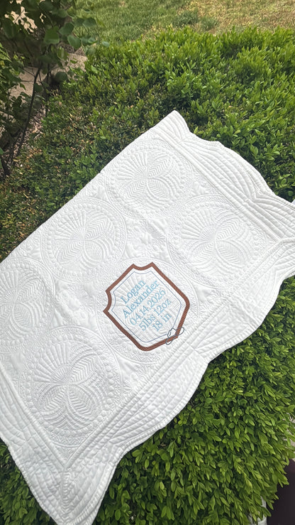 Western Rope Cowboy Icon Quilt