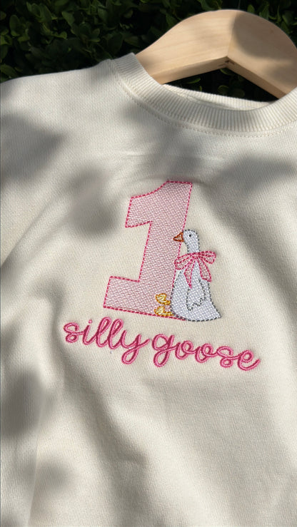 1 Silly Goose Bubble Romper