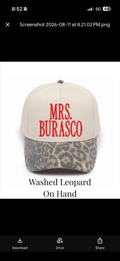 Mrs. Customizable Trucker Hat