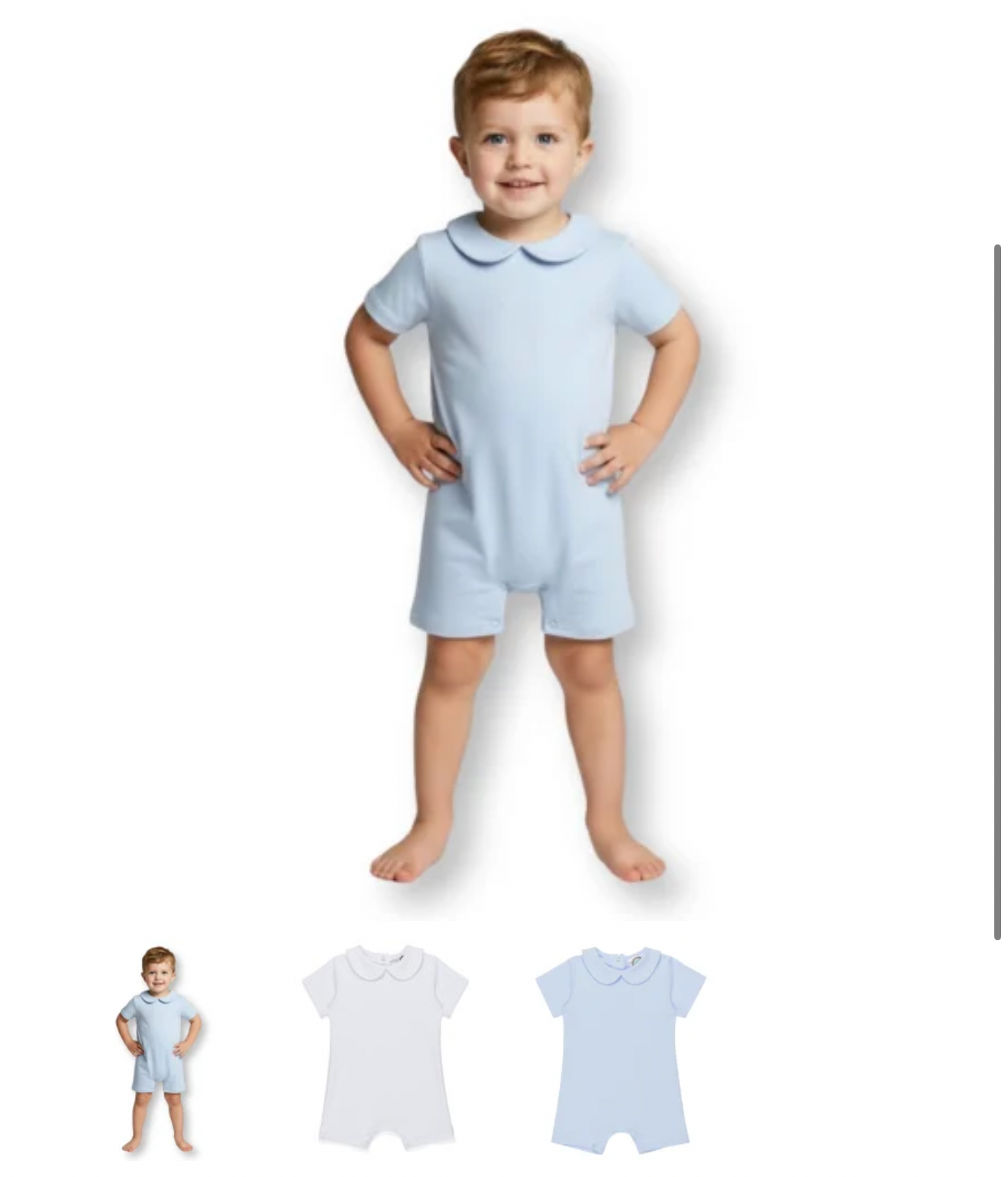 Cowboy Birthday Peter Pan Romper