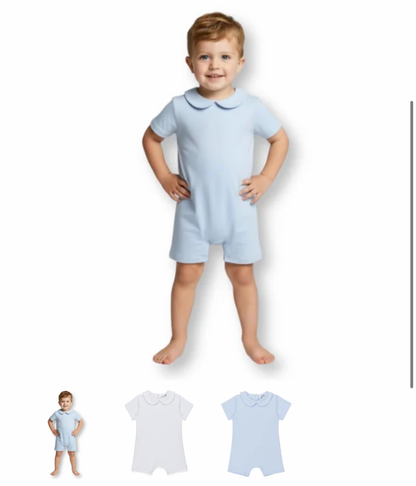 Cowboy Birthday Peter Pan Romper