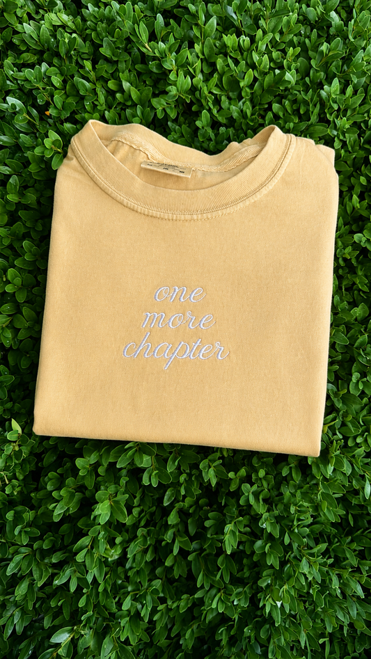RTS  One More Chapter Tee Mustard (medium)