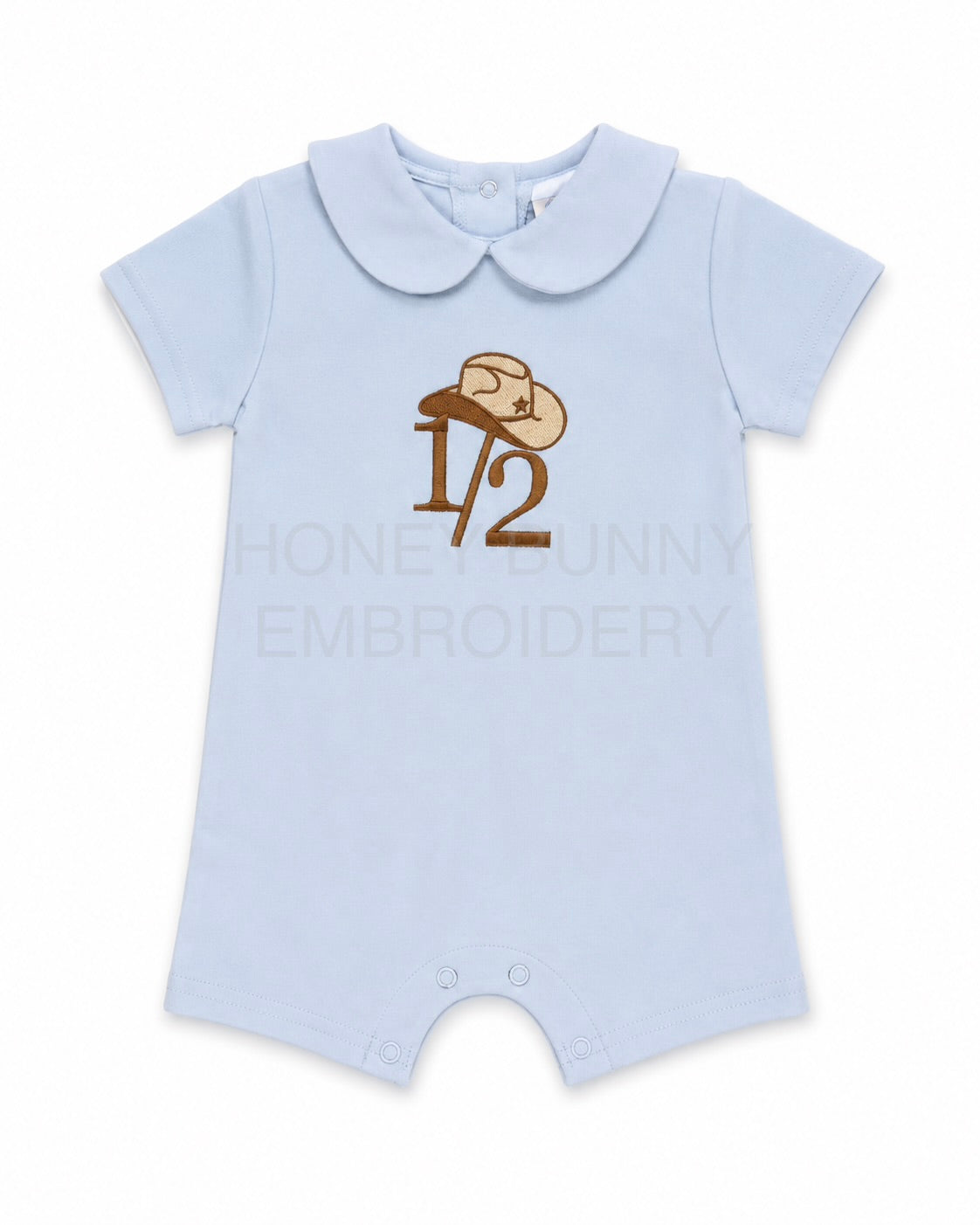 Cowboy Birthday Peter Pan Romper