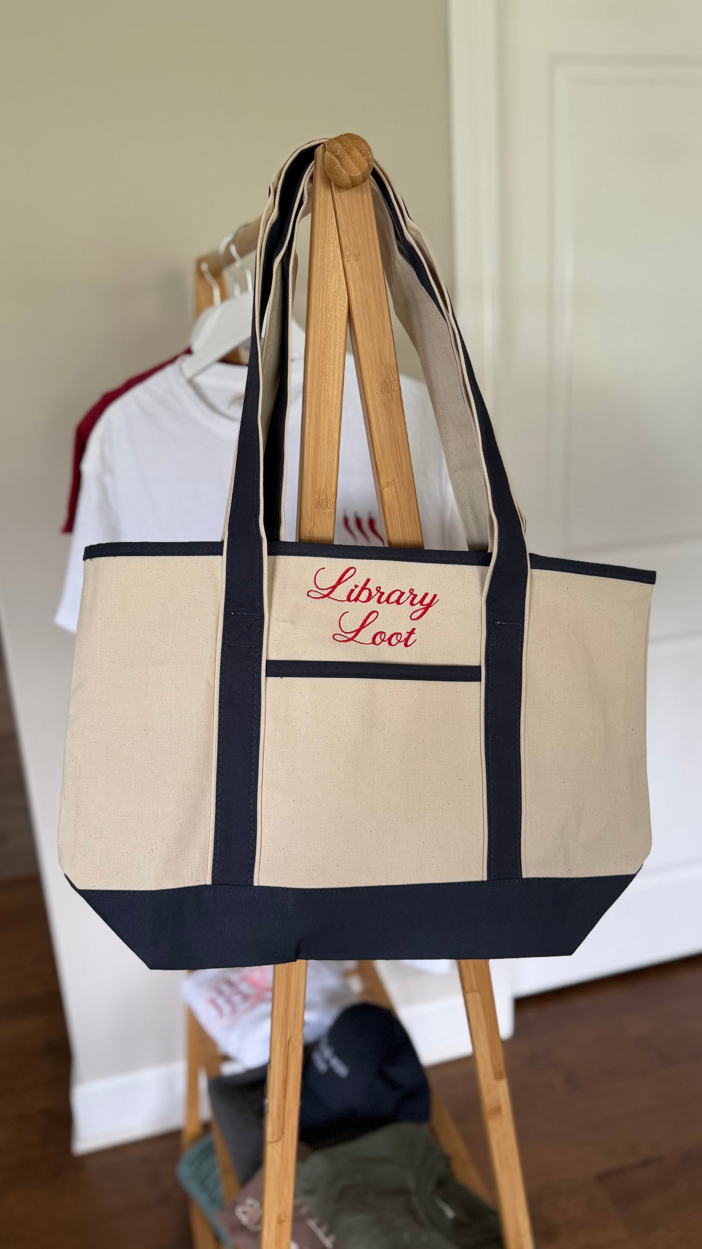 Library Loot Jumbo Tote