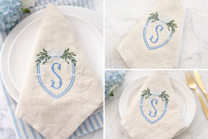The Heirloom Crest Napkin – Set of 4