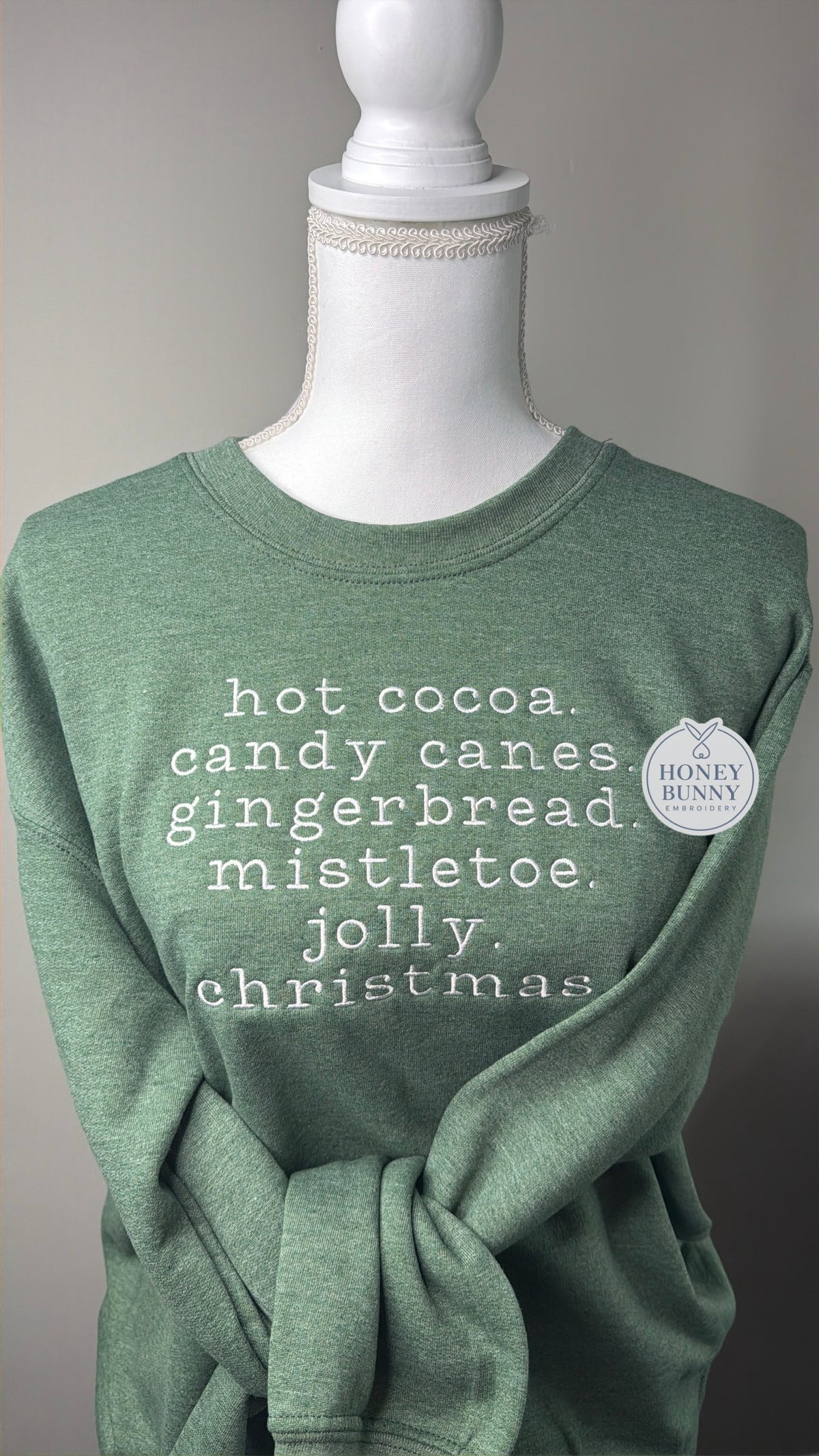 Christmas Favorites Embroidered Crewneck