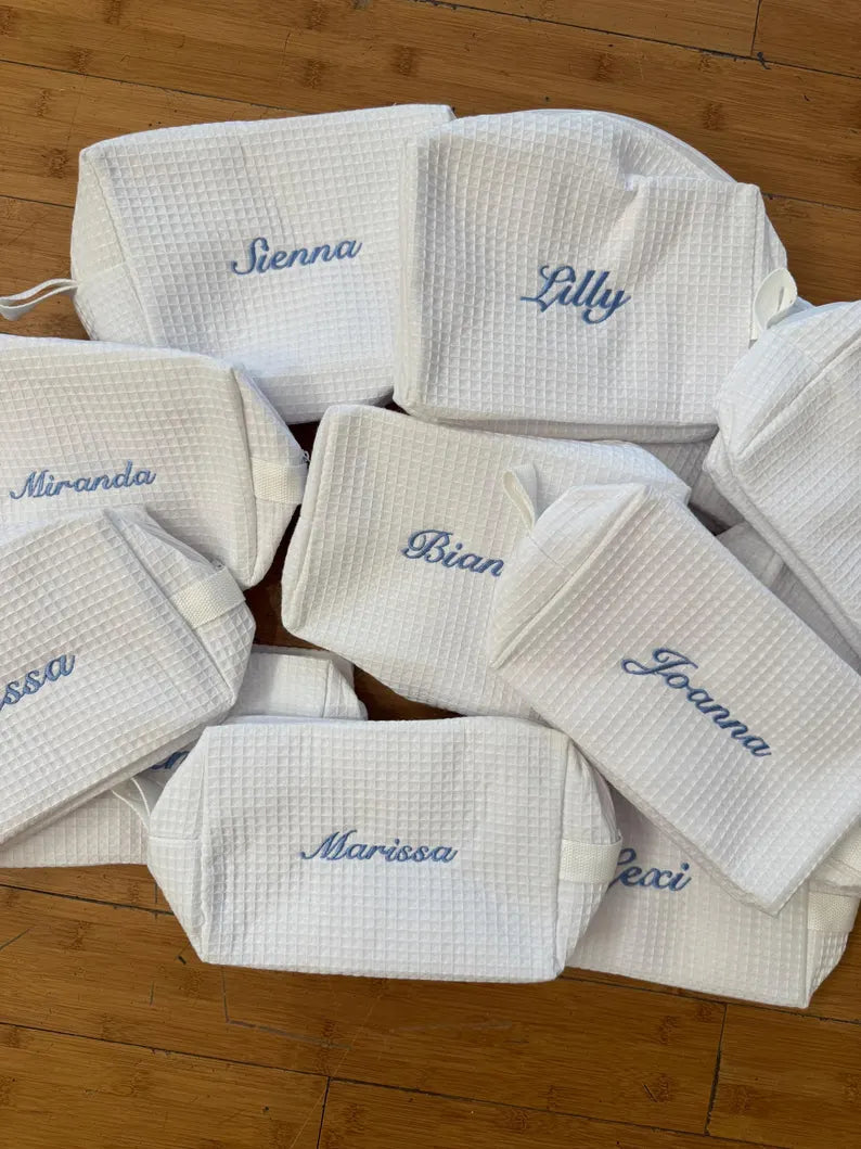 Waffle Cosmetic Pouch