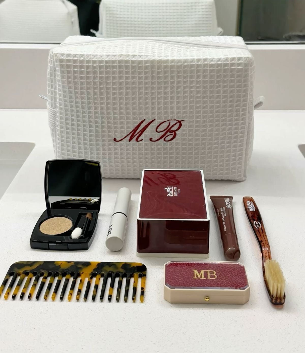 Waffle Cosmetic Pouch