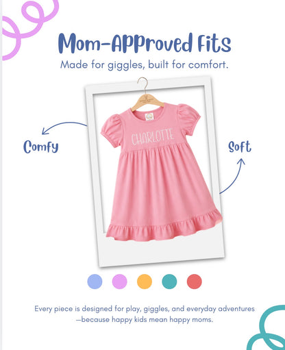 Pencil Name Empire Waist Dress