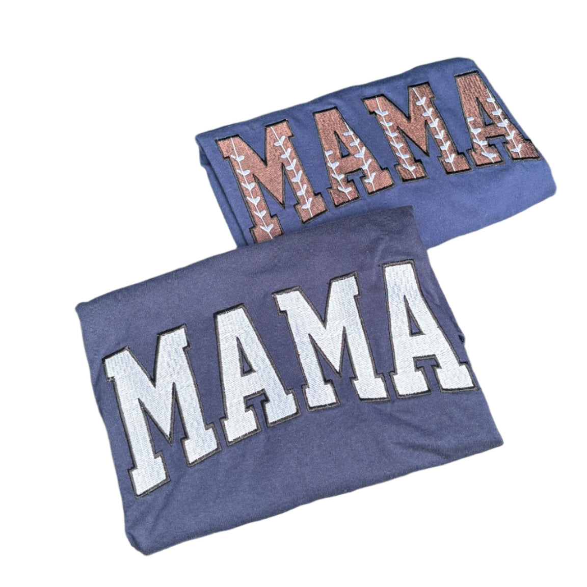 Custom Football Mama Shirt – Embroidered Game Day Tee