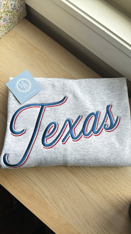 Texas Outline Crewneck