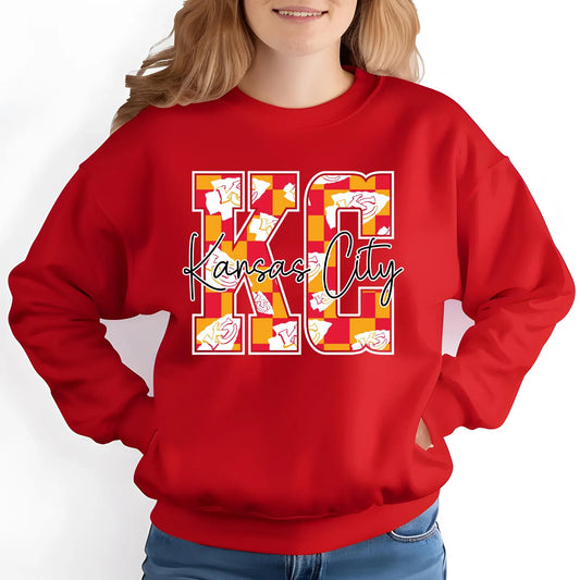 Script Arrowhead Kansas City Top