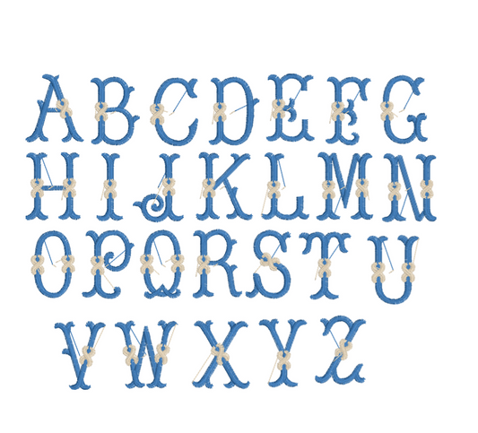 Forever Love Monogram Tea Towel