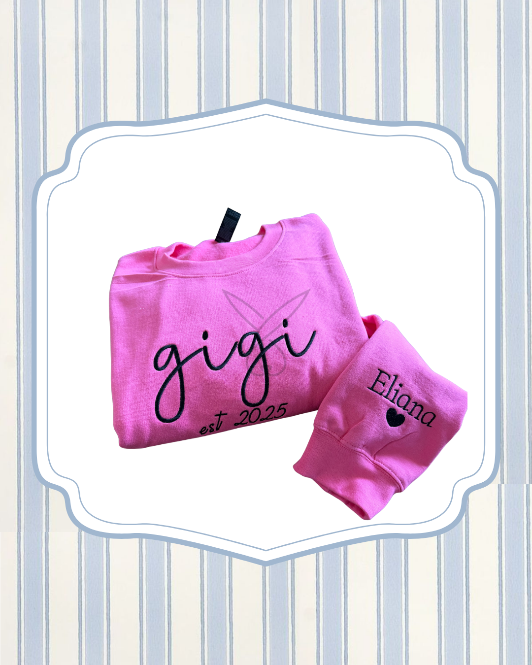 Snuggle Script Pullover | Custom Name