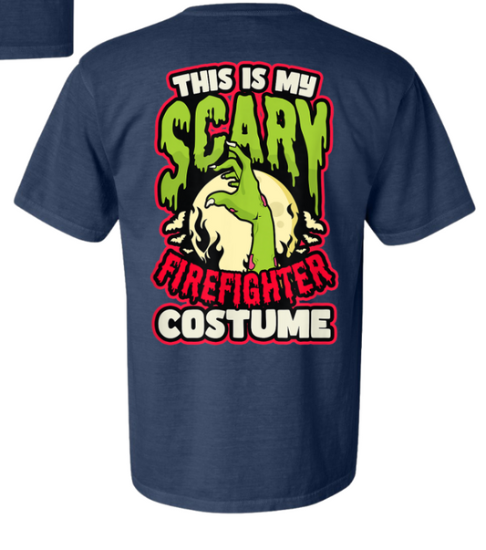 Rising Zombie Firefighter Tee
