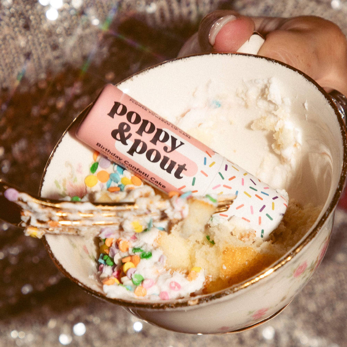Lip Balm, Birthday Confetti Cake