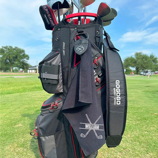 Golf Towel w/ Hoop and Loop