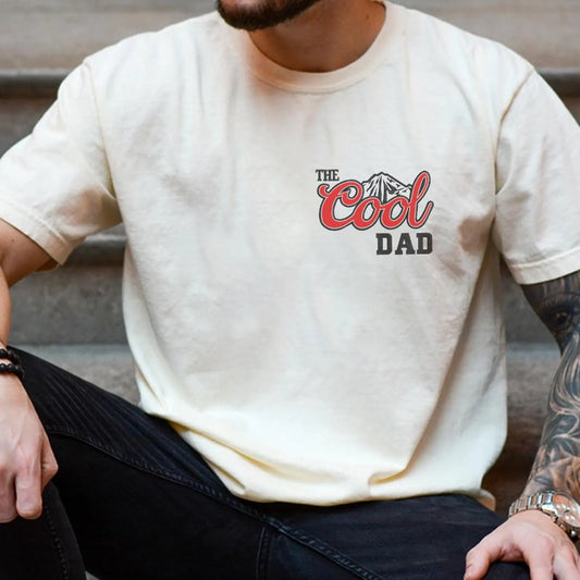 The Cool Dad Embroidery Design, Fatherhood Embroidery