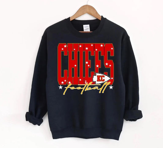 Star Chiefs Crewneck (Distressed or Regular)