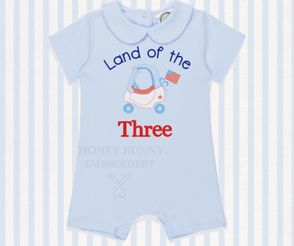 Peter Pan Romper Land of the Three