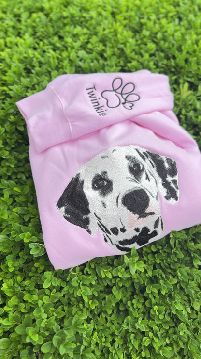 Heirloom Pet Portrait Full Front Crewneck/Hoodie