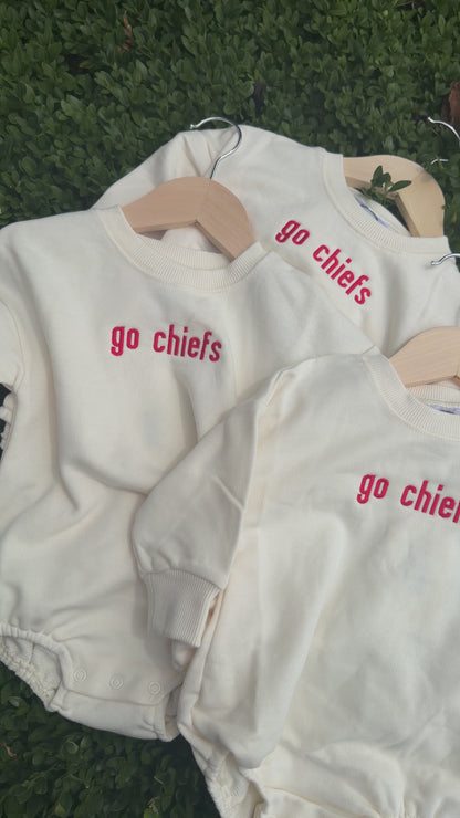 Go Chiefs Little Fan Bubble