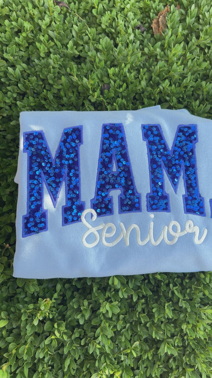 Mama Sequin Crewneck